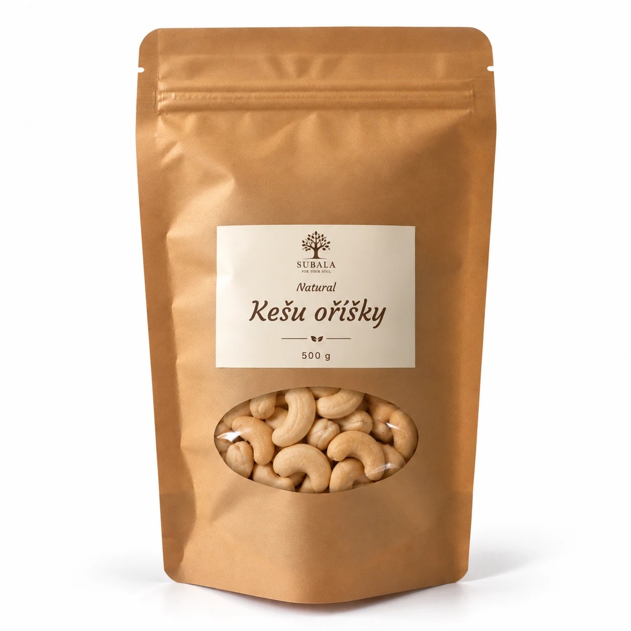 Kešu oříšky natural 500 g