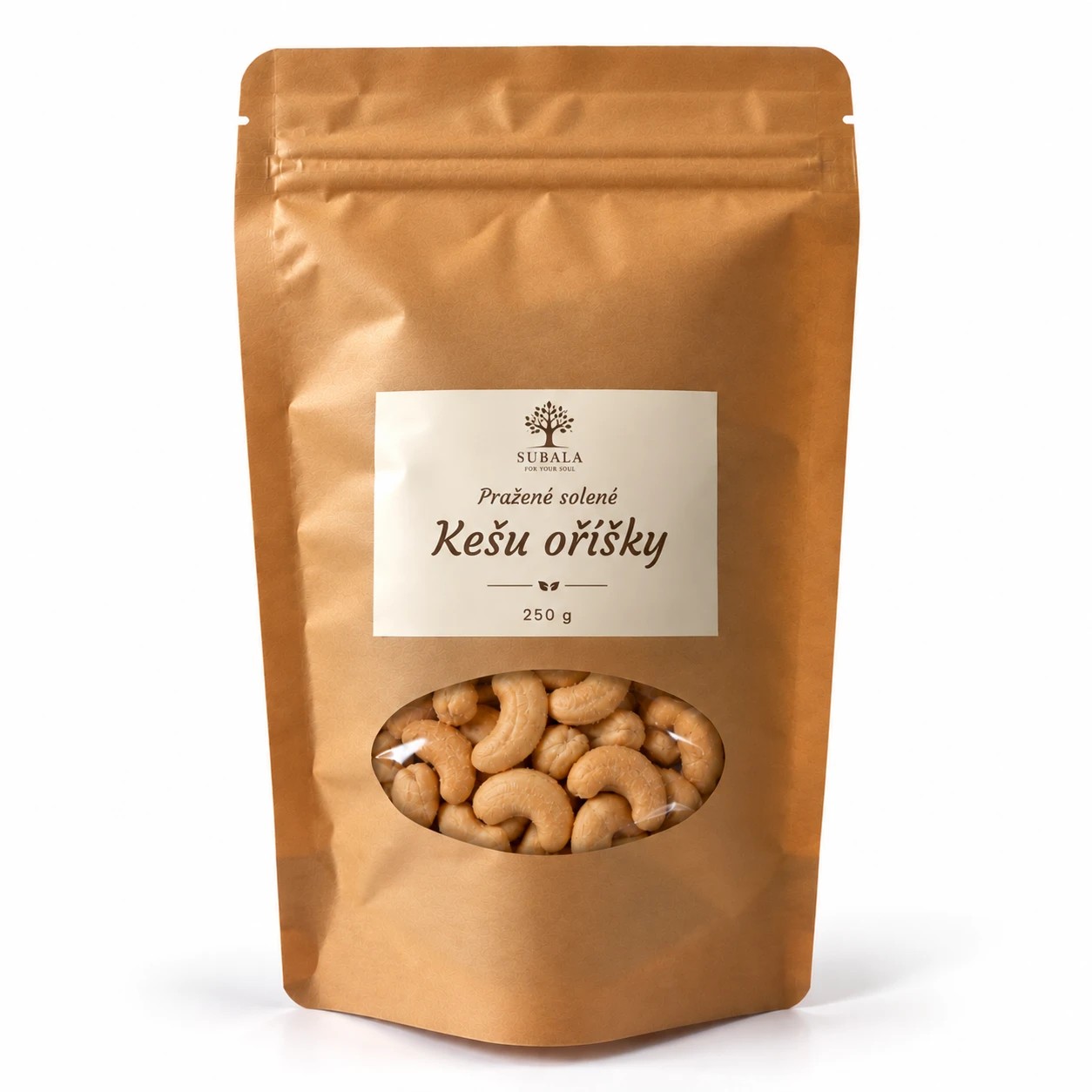 Kešu oříšky pražené solené 250 g
